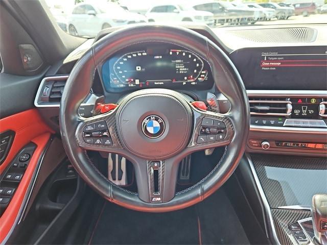used 2022 BMW M3 car, priced at $66,499