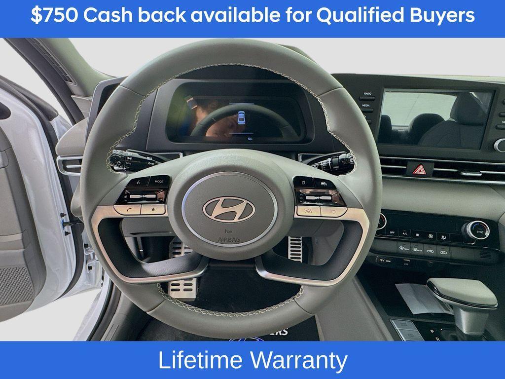 new 2025 Hyundai Elantra car, priced at $23,045
