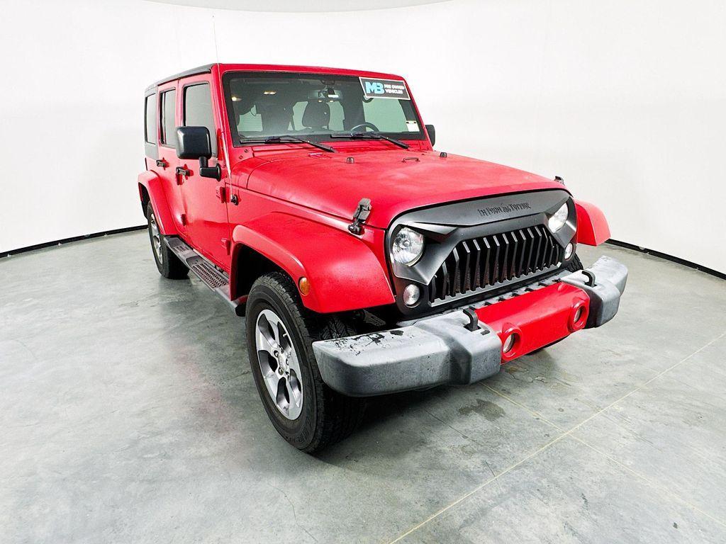 used 2016 Jeep Wrangler Unlimited car, priced at $15,307