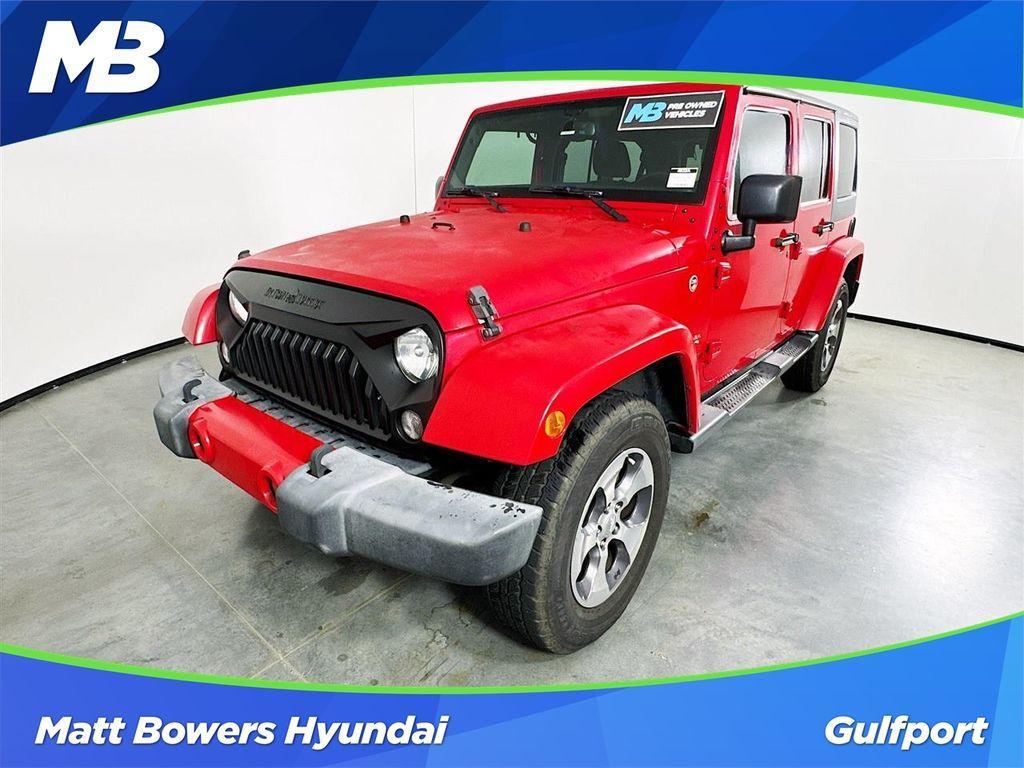 used 2016 Jeep Wrangler Unlimited car, priced at $15,307