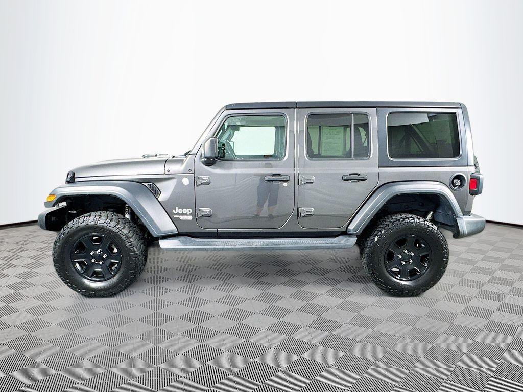 used 2019 Jeep Wrangler Unlimited car, priced at $25,286