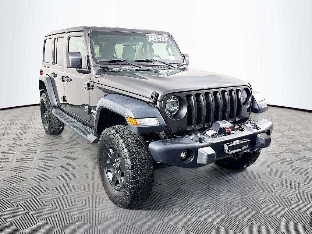 used 2019 Jeep Wrangler Unlimited car, priced at $25,286