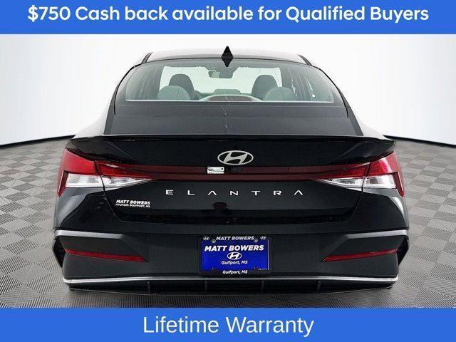 new 2025 Hyundai Elantra car, priced at $23,556