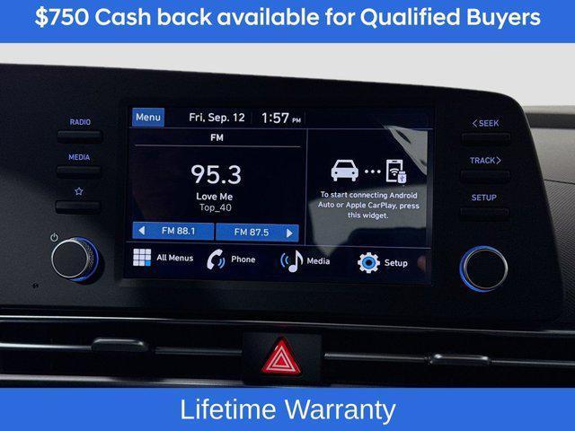 new 2025 Hyundai Elantra car, priced at $23,556