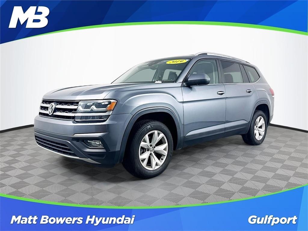 used 2019 Volkswagen Atlas car, priced at $20,115