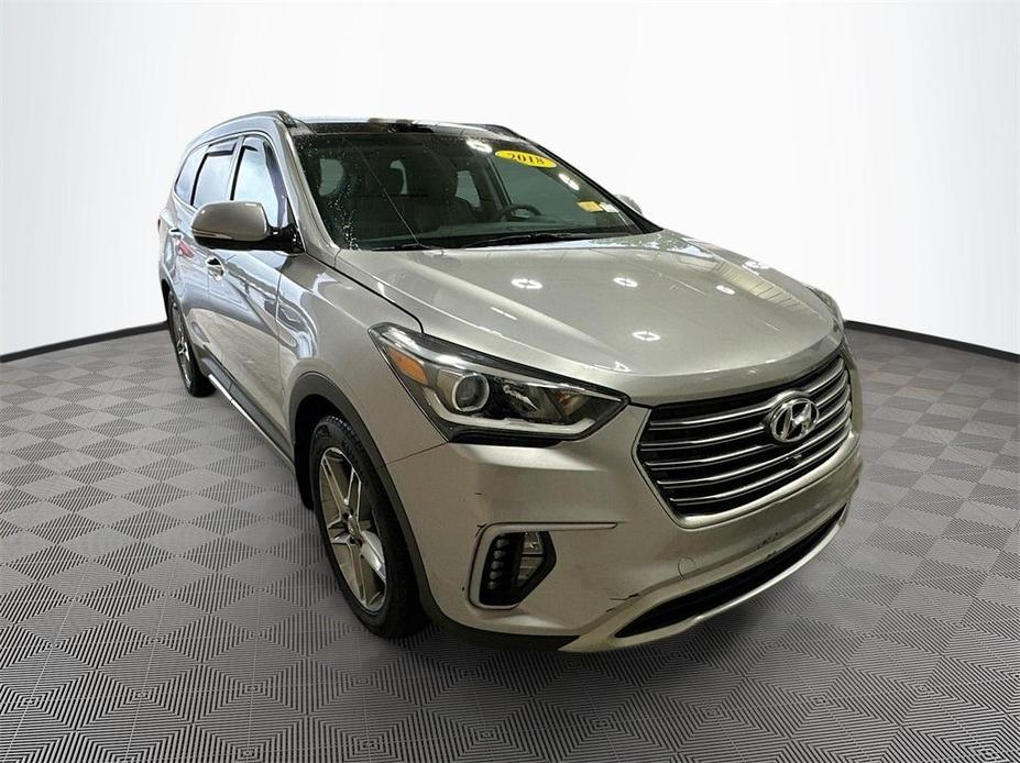 used 2018 Hyundai Santa Fe car, priced at $19,994