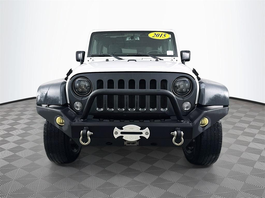 used 2015 Jeep Wrangler Unlimited car, priced at $12,980