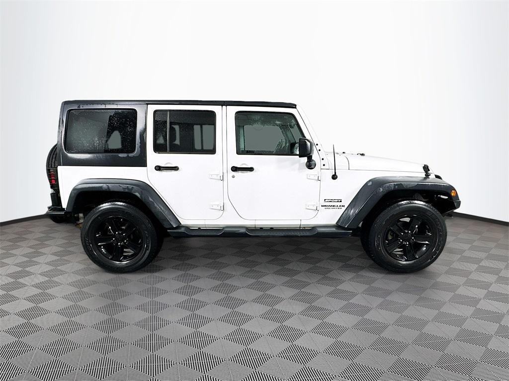 used 2015 Jeep Wrangler Unlimited car, priced at $12,980