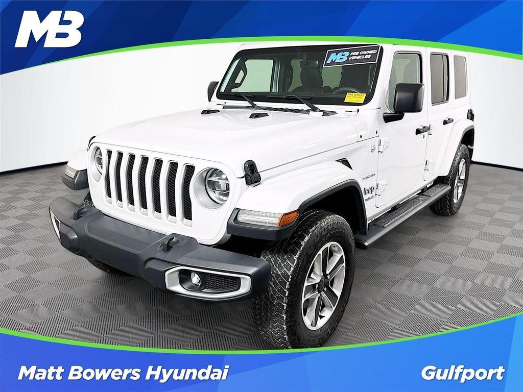 used 2020 Jeep Wrangler Unlimited car, priced at $30,027