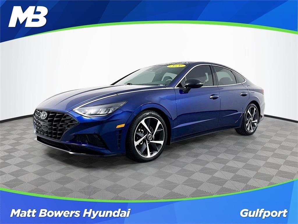 used 2021 Hyundai Sonata car, priced at $19,283