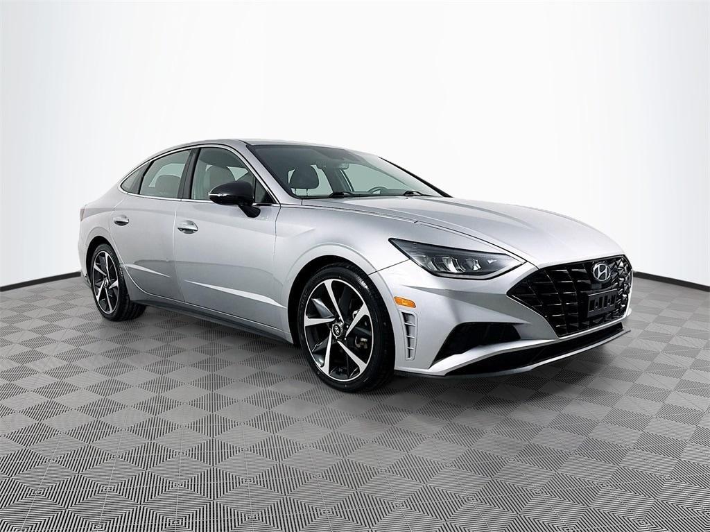 used 2021 Hyundai Sonata car, priced at $20,665