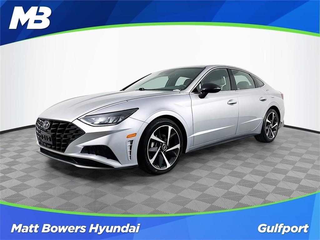 used 2021 Hyundai Sonata car, priced at $20,665