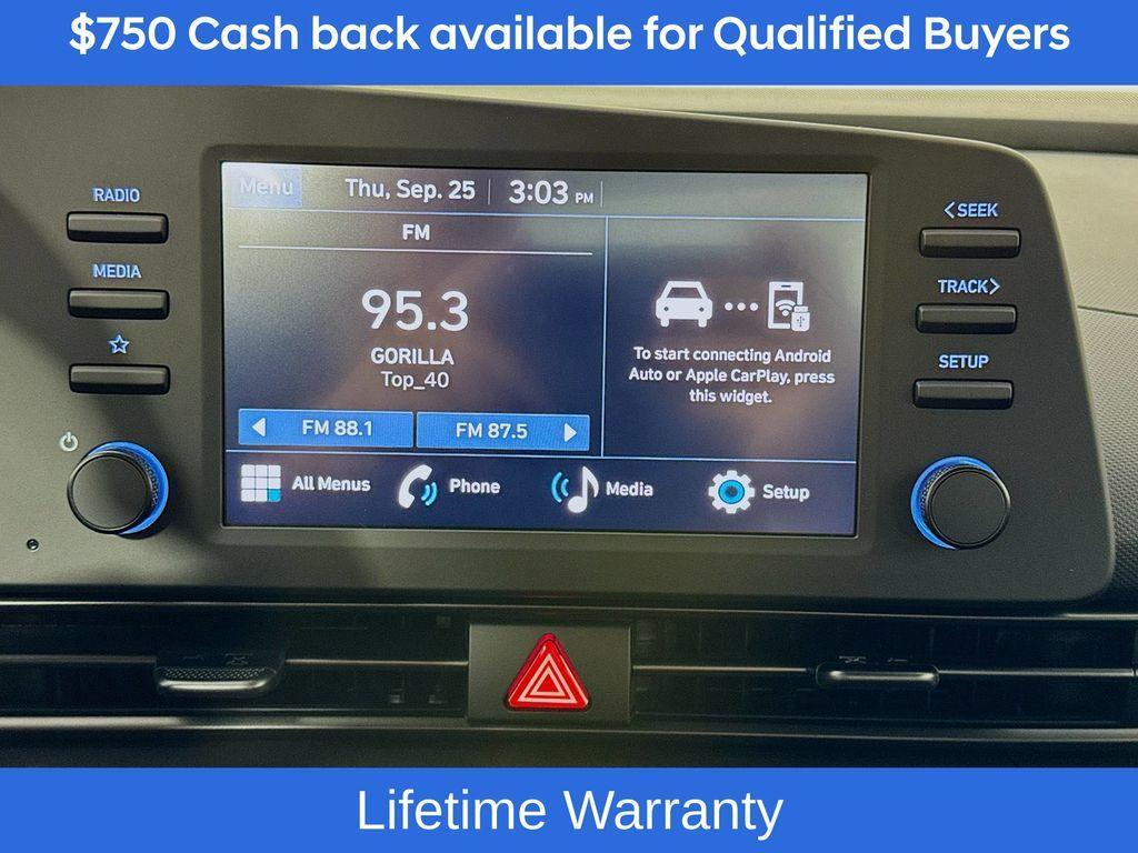 new 2025 Hyundai Elantra car, priced at $22,588