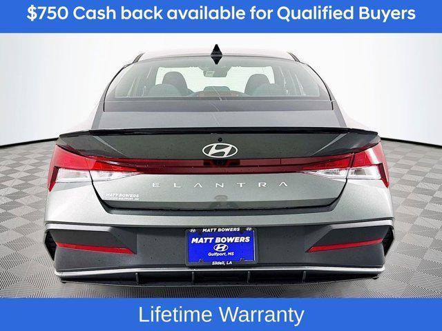 new 2025 Hyundai Elantra car, priced at $23,560