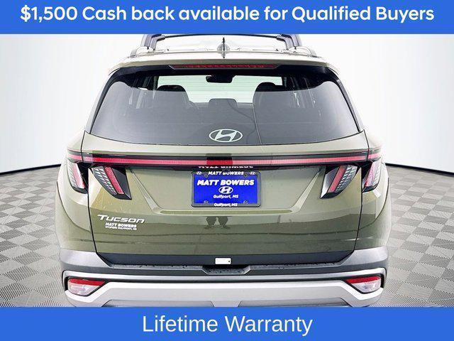 new 2026 Hyundai Tucson car, priced at $32,776
