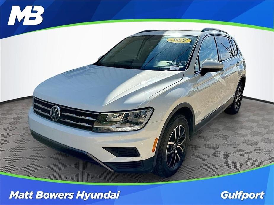 used 2021 Volkswagen Tiguan car, priced at $17,987