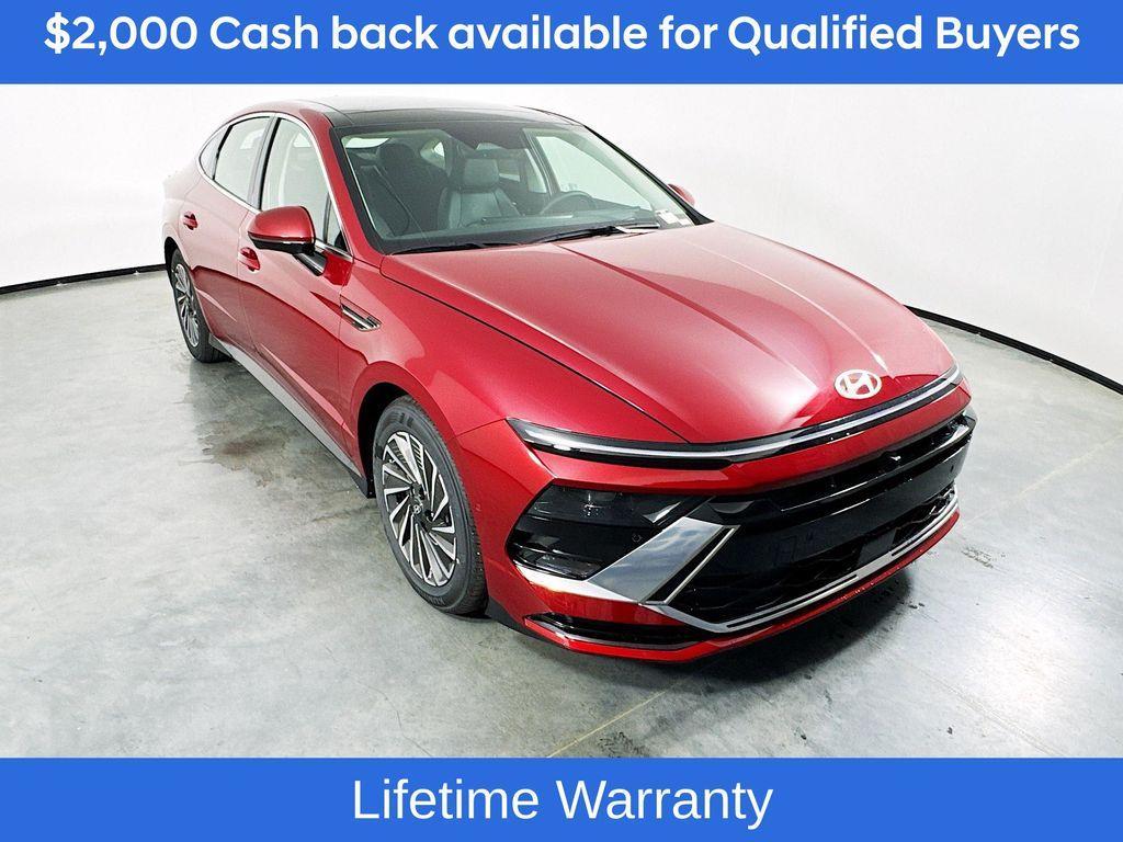 new 2025 Hyundai Sonata Hybrid car, priced at $36,904