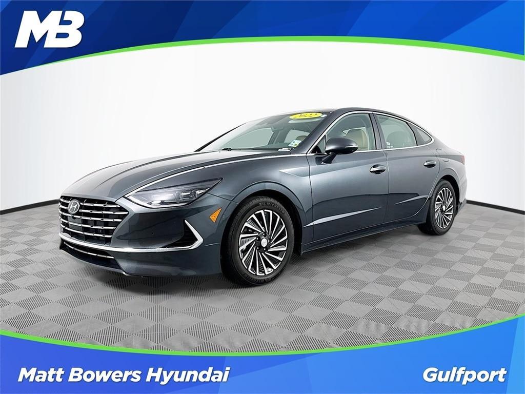 used 2022 Hyundai Sonata Hybrid car, priced at $21,785