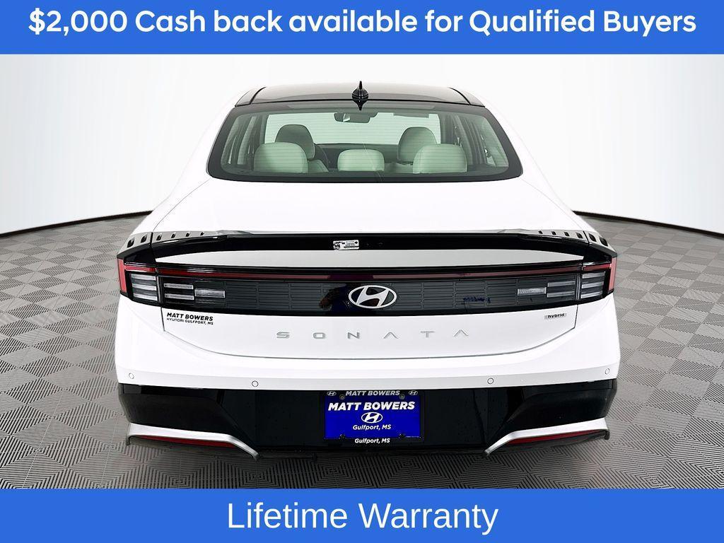 new 2025 Hyundai Sonata Hybrid car, priced at $36,787