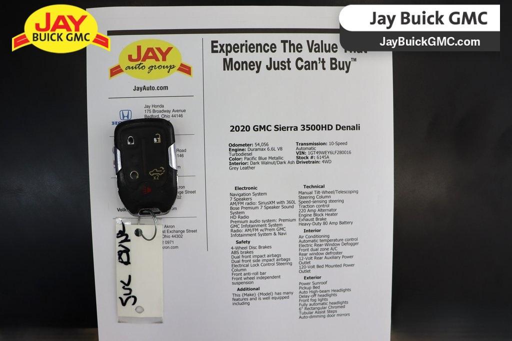 used 2020 GMC Sierra 3500 car, priced at $57,960