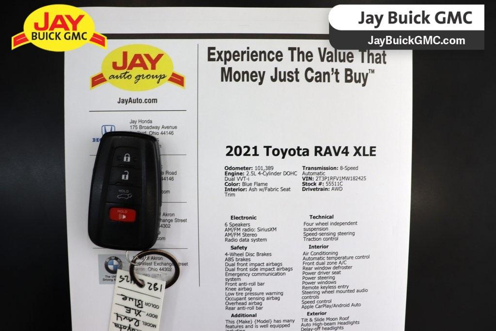 used 2021 Toyota RAV4 car, priced at $20,960