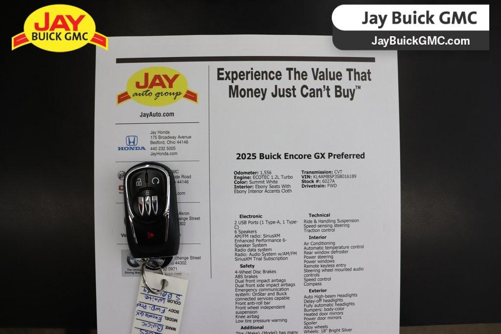 used 2025 Buick Encore GX car, priced at $23,960