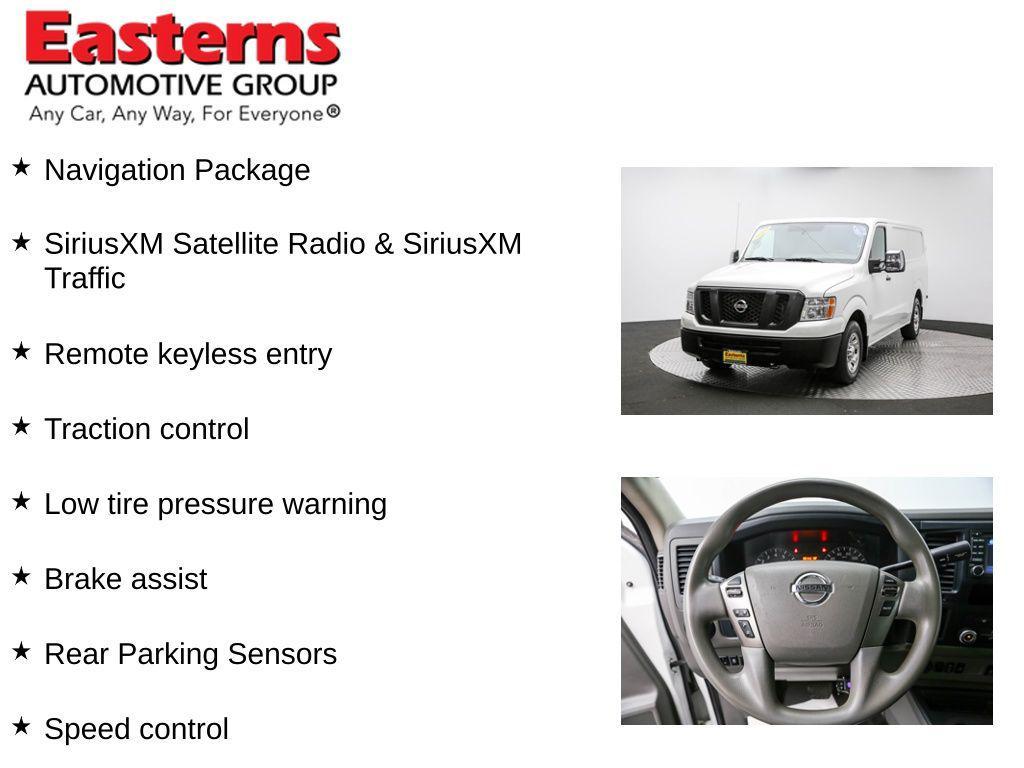 used 2020 Nissan NV Cargo NV2500 HD car, priced at $17,490