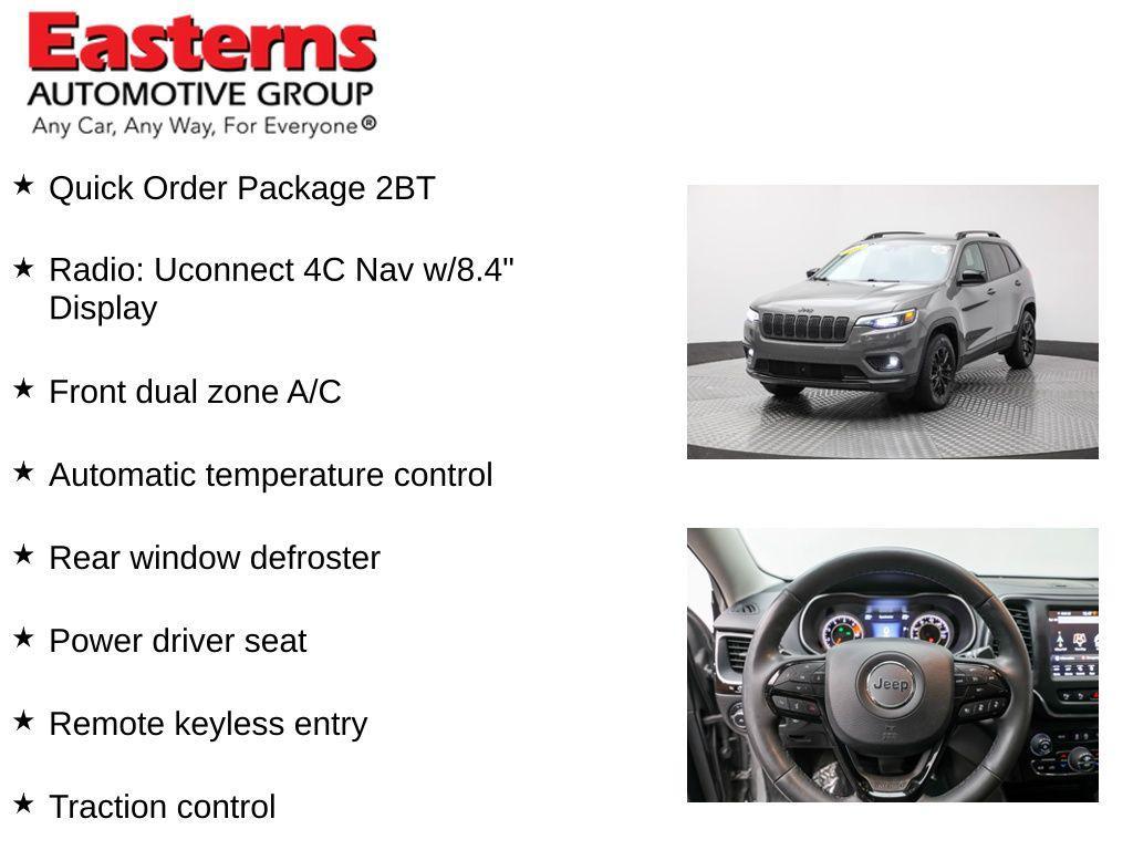 used 2023 Jeep Cherokee car, priced at $21,490