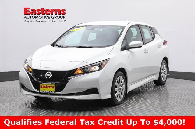 used 2023 Nissan Leaf car, priced at $15,590