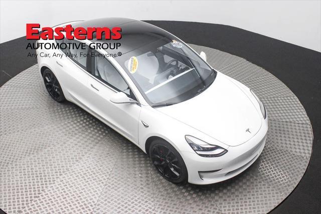 used 2020 Tesla Model 3 car, priced at $27,590