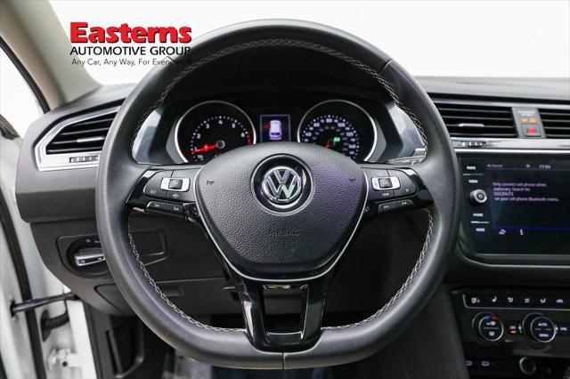 used 2021 Volkswagen Tiguan car, priced at $20,490