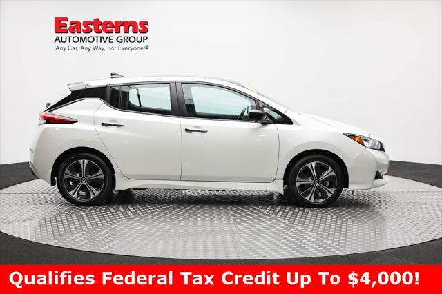 used 2022 Nissan Leaf car, priced at $19,490