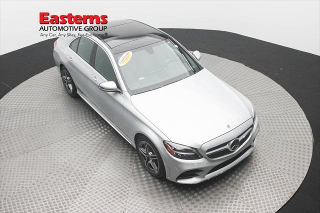 used 2021 Mercedes-Benz C-Class car, priced at $29,950