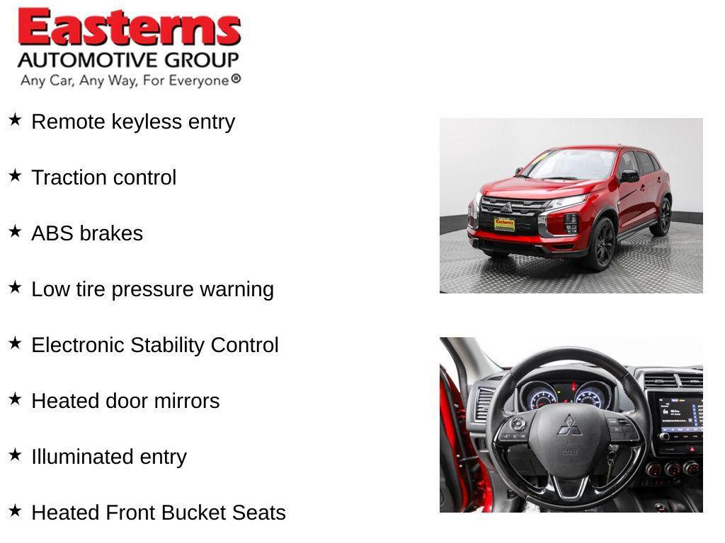 used 2022 Mitsubishi Outlander Sport car, priced at $19,590