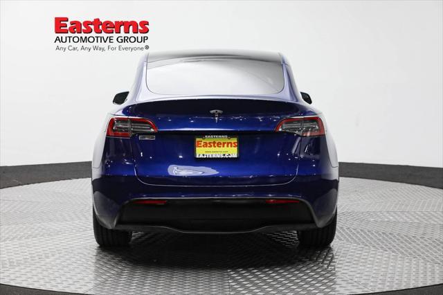 used 2021 Tesla Model Y car, priced at $27,590