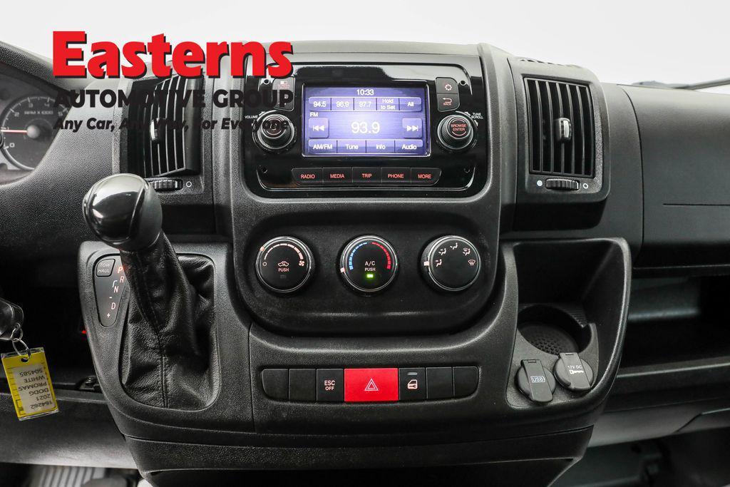 used 2021 Ram ProMaster 2500 car, priced at $19,950
