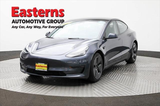 used 2023 Tesla Model 3 car, priced at $26,875