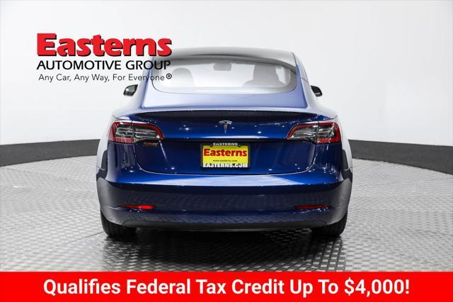 used 2021 Tesla Model 3 car, priced at $23,375