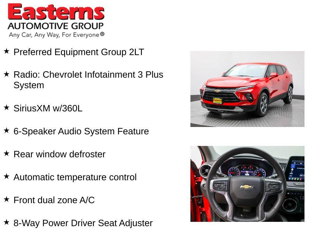 used 2023 Chevrolet Blazer car, priced at $23,490