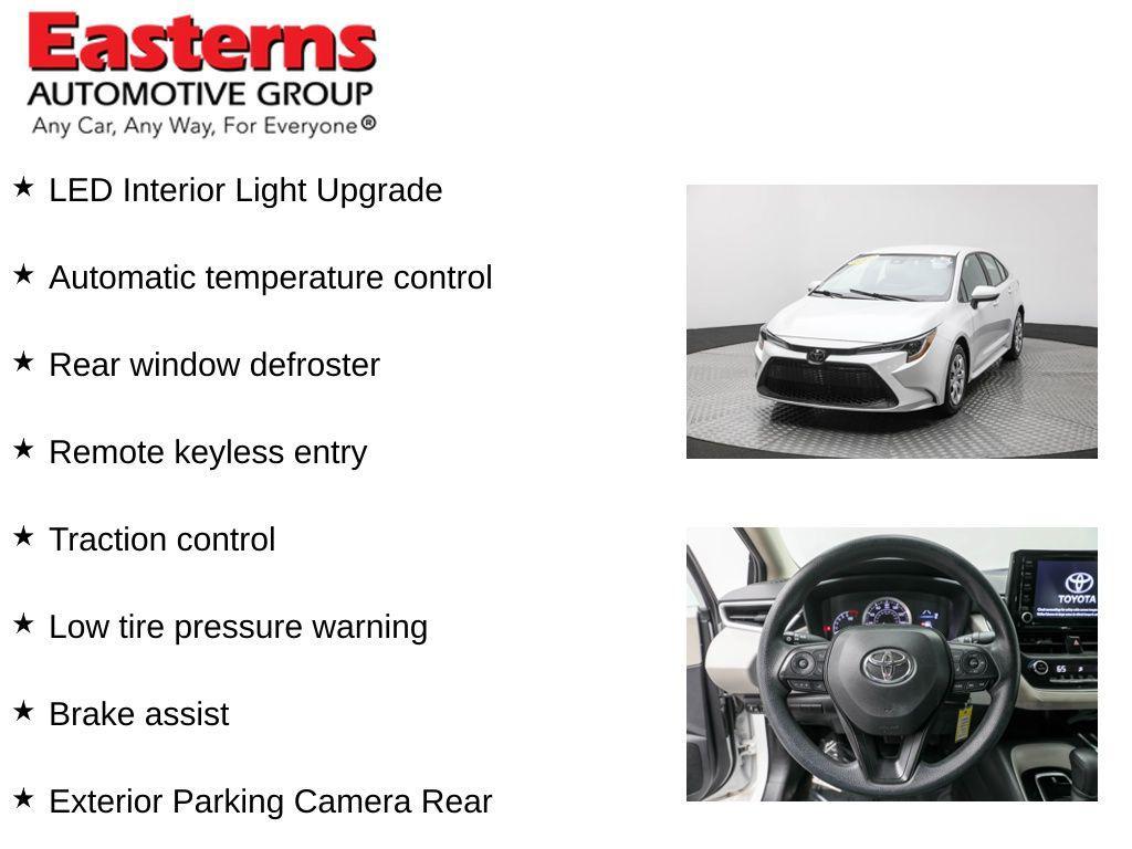 used 2022 Toyota Corolla car, priced at $18,490