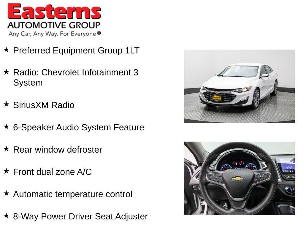 used 2022 Chevrolet Malibu car, priced at $16,490