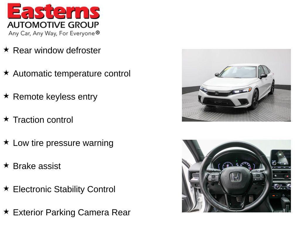 used 2023 Honda Civic car, priced at $24,950