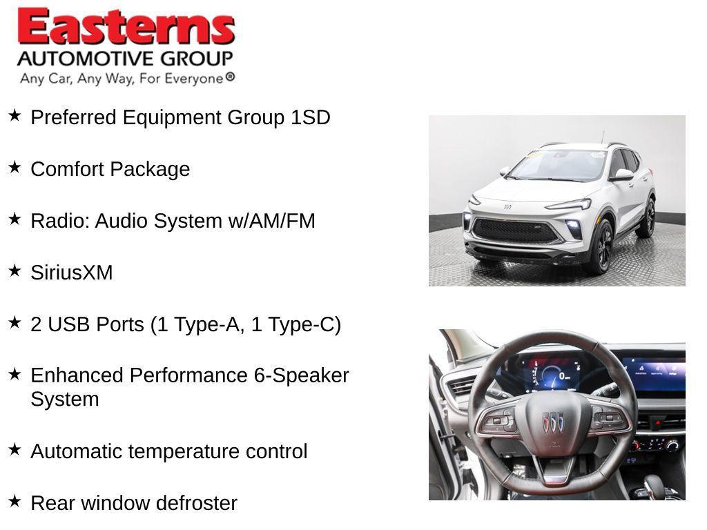 used 2024 Buick Encore GX car, priced at $21,950