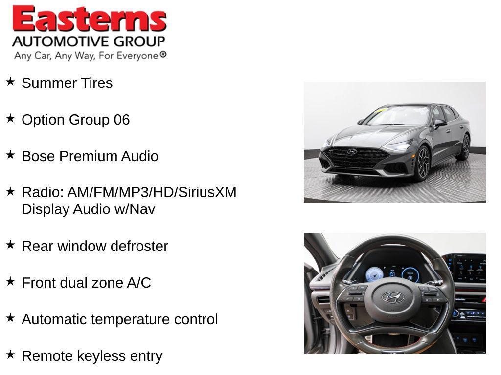 used 2021 Hyundai Sonata car, priced at $22,490