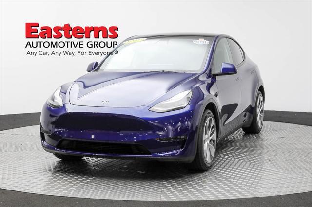 used 2022 Tesla Model Y car, priced at $29,590