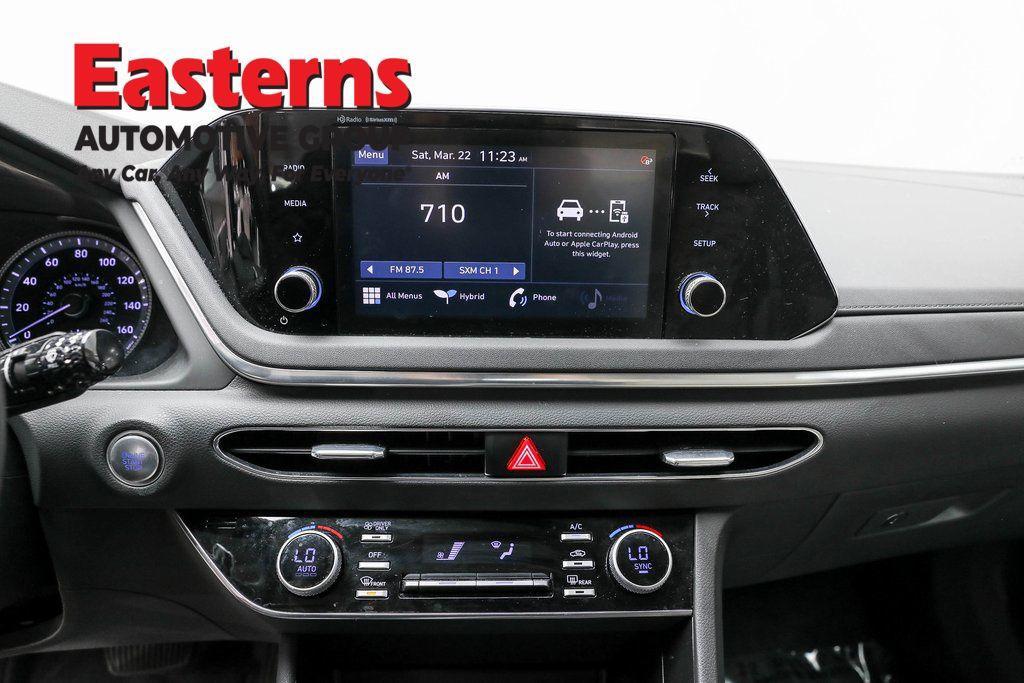 used 2022 Hyundai Sonata Hybrid car, priced at $21,490