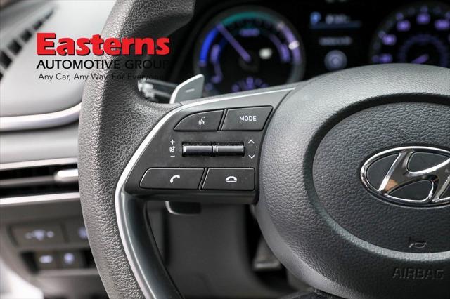 used 2022 Hyundai Sonata Hybrid car, priced at $22,490