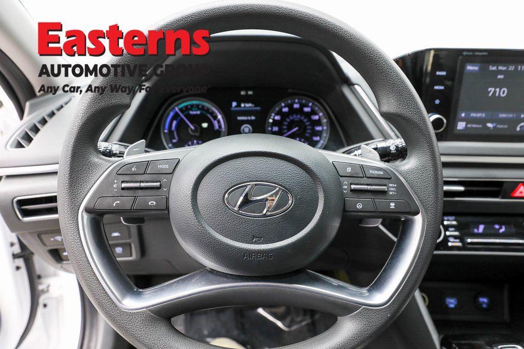 used 2022 Hyundai Sonata Hybrid car, priced at $21,490