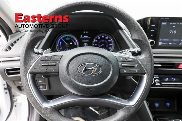 used 2022 Hyundai Sonata Hybrid car, priced at $22,490