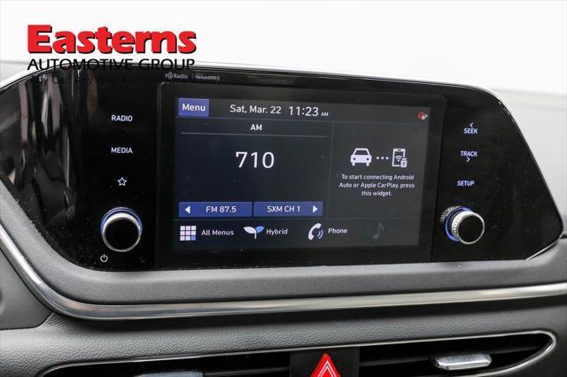 used 2022 Hyundai Sonata Hybrid car, priced at $22,490